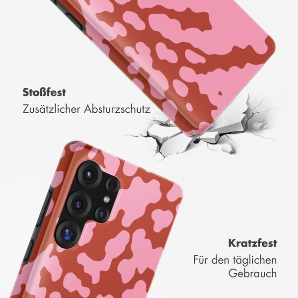 Selencia Vivid Back Cover Samsung Galaxy S25 Ultra - Moo’d Blush Pink