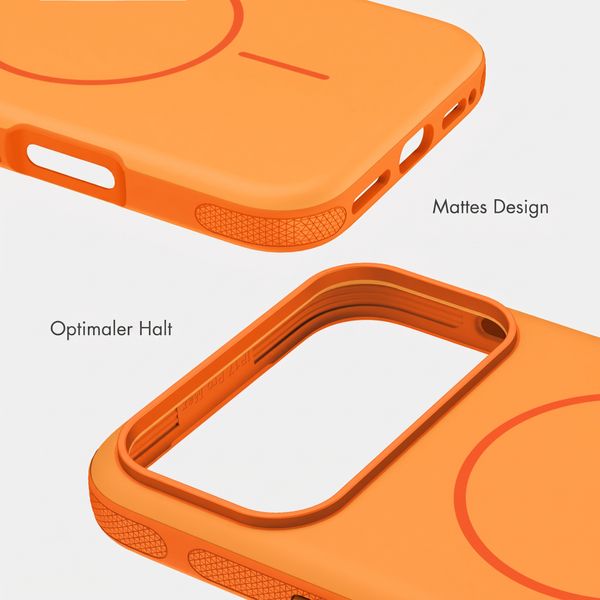 imoshion Color Backcover mit Thin MagSafe Ring Apple iPhone 18 Pro / 17 Pro - Orange