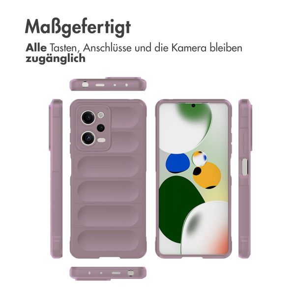 imoshion EasyGrip Backcover für das Xiaomi Redmi Note 12 Pro - Violett