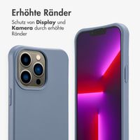 imoshion Color Backcover mit abnehmbarem Handykette und MagSafe Apple iPhone 13 Pro - Ash Blue