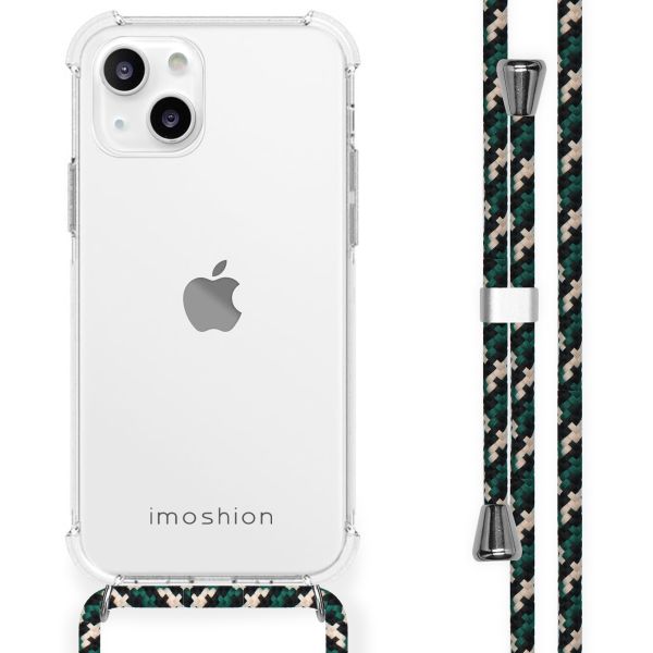 imoshion Backcover mit Band Apple iPhone 13 Mini - Green Multi Color