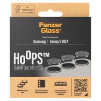 PanzerGlass Kameraprotektor Hoops Optic Rings für das Samsung Galaxy S24 - Black