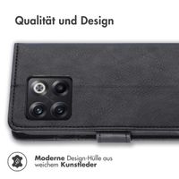 imoshion Luxuriöse Klapphülle für das OnePlus 10T - Schwarz