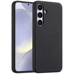 Accezz Liquid Silikoncase Samsung Galaxy S25 Plus - Schwarz