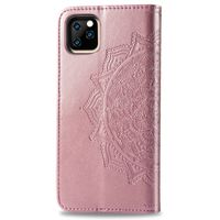 Mandala Klapphülle Rosa Apple iPhone 11 Pro