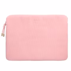 Selencia Cord Laptop Hülle 13-14 Zoll - Laptop Sleeve - Soft Blush