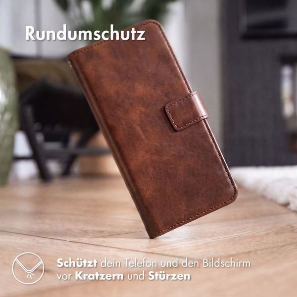 imoshion Luxuriöse Klapphülle Samsung Galaxy Z Fold 8 Ultra - Dunkelbraun