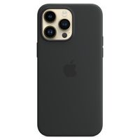 Apple Silikon-Case MagSafe für das Apple iPhone 14 Pro Max - Midnight