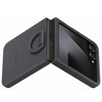 Samsung Original Silikon Cover Ring Samsung Galaxy Z Flip 6 / Flip 7 FE - Black