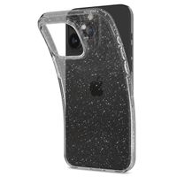 Spigen Liquid Crystal Glitter Case für das Apple iPhone 15 Pro - Crystal Quartz