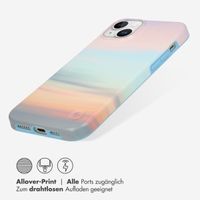 Selencia Aurora Fashion Back Case für das iPhone 15 Plus - Strapazierfähige Hülle - 100% recycelt - Sky Sunset Multicolor