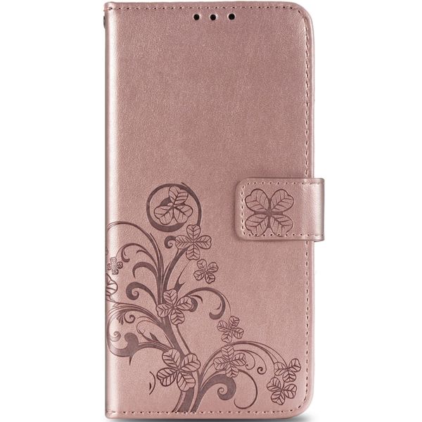 Kleeblumen Klapphülle Xiaomi Mi 10 Lite - Rosé Gold