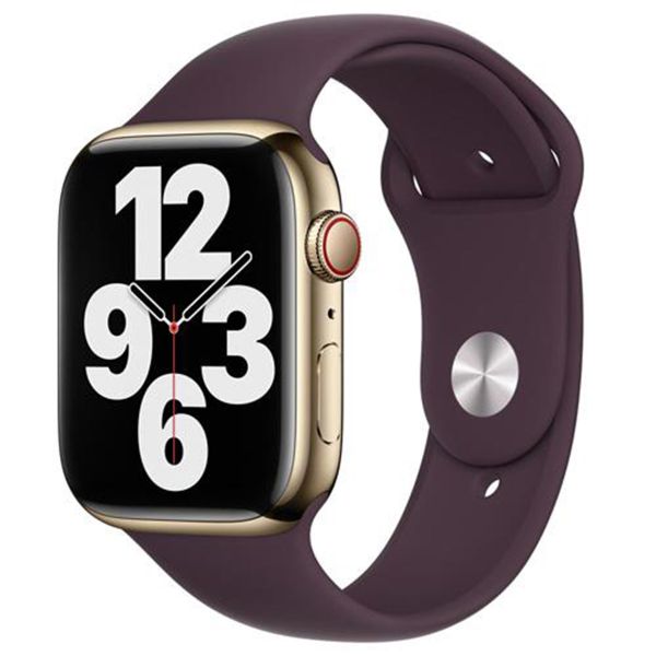 Apple Sport Band für Apple Watch Series 1 bis 9 / SE (38/40/41 mm) | Series 10 (42 mm) - Dark Cherry