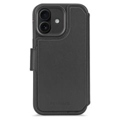 Decoded 2 in 1 Leather Klapphülle MagSafe Apple iPhone 17 - Schwarz