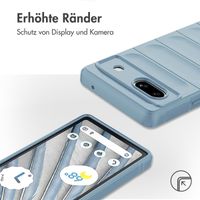 imoshion EasyGrip Back Cover für das Google Pixel 7a - Hellblau