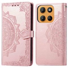imoshion Mandala Klapphülle Motorola Moto G15 / G15 Power - Rose Gold