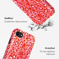 Selencia Vivid Tough Back Cover für das iPhone SE (2022 / 2020) / 8 / 7 - Wild Spots Lipstick