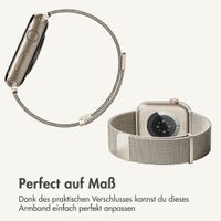 imoshion Mailändische Magnetarmband für Apple Watch | 38/40/41/42 mm - Starlight