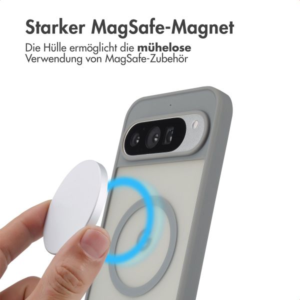 imoshion Color Guard Back Cover mit MagSafe für das Google Pixel 9 Pro XL - Grau