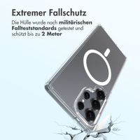 Accezz Xtreme Impact Backcover mit MagSafe Samsung Galaxy S25 Ultra - Transparent