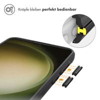 imoshion Rugged Hybrid Carbon Case Samsung Galaxy S24 - Schwarz