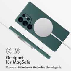 imoshion Color Back Cover mit MagSafe Samsung Galaxy S25 Ultra - Dunkelgrün