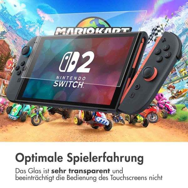 imoshion Screen Protector aus gehärtetem Glas Nintendo Switch 2