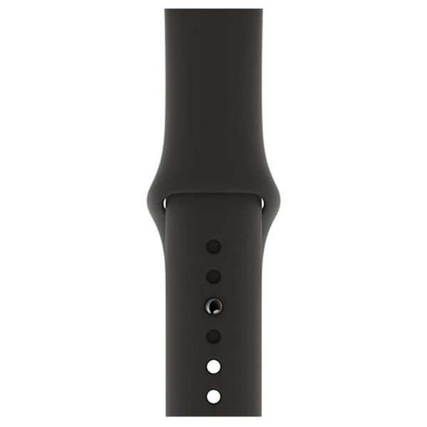 Apple Sport Band für Apple Watch Series 1-9 / SE - 38/40/41 mm / Series 10 - 42 mm - Schwarz