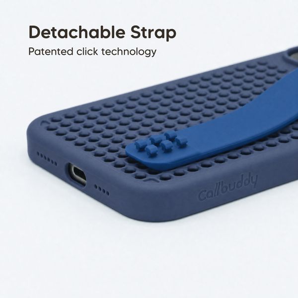 Callbuddy Hülle mit Strap Apple iPhone 16 Pro Max - Deep Marine