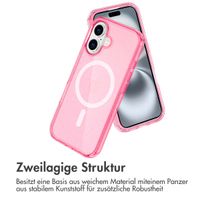 imoshion Sparkle Back Cover mit MagSafe für das iPhone 16 - Rosa