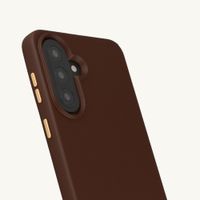 Selencia Rivièra Backcover mit MagSafe mit abnehmbaren Haken Samsung Galaxy A57 (5G) - Choco Brown