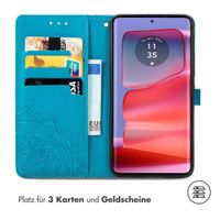 imoshion Mandala Klapphülle Motorola Edge 50 Pro - Türkis