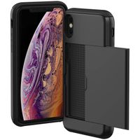 imoshion Backcover mit Kartenfach Apple iPhone X / Xs - Schwarz