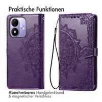 imoshion Mandala Klapphülle Xiaomi Redmi Note 17 (5G) - Violett