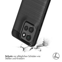 imoshion Brushed Back Cover Motorola Thinkphone 25 / Motorola Edge 50 Neo / Edge 60 Neo - Schwarz