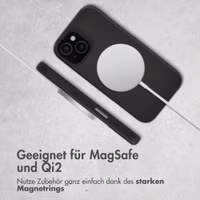 Accezz Tough Back Cover mit MagSafe Apple iPhone 15 - Schwarz