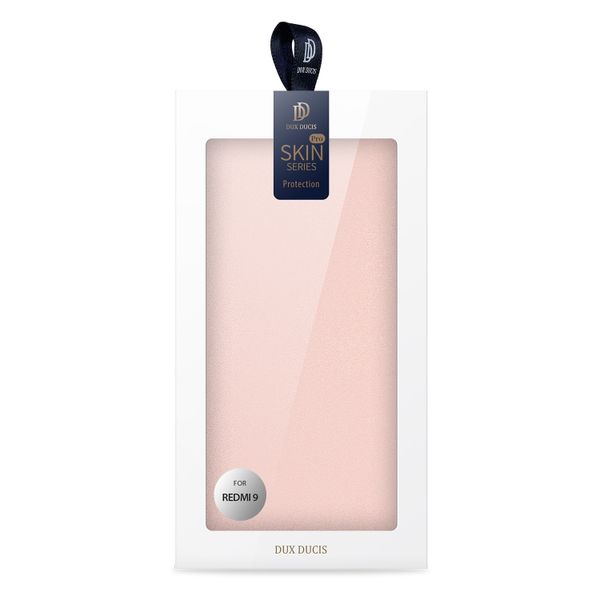 Dux Ducis Slim TPU Klapphülle für Xiaomi Redmi 9 - Rose Gold