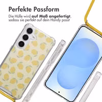 imoshion Design Hülle mit Band Samsung Galaxy S25 - Citrus Dream
