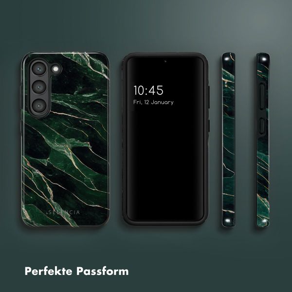 Selencia Vivid Back Cover Samsung Galaxy S23 - Chic Marble Quartz