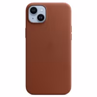 Apple Leder-Case MagSafe für das Apple iPhone 14 Plus - Umber