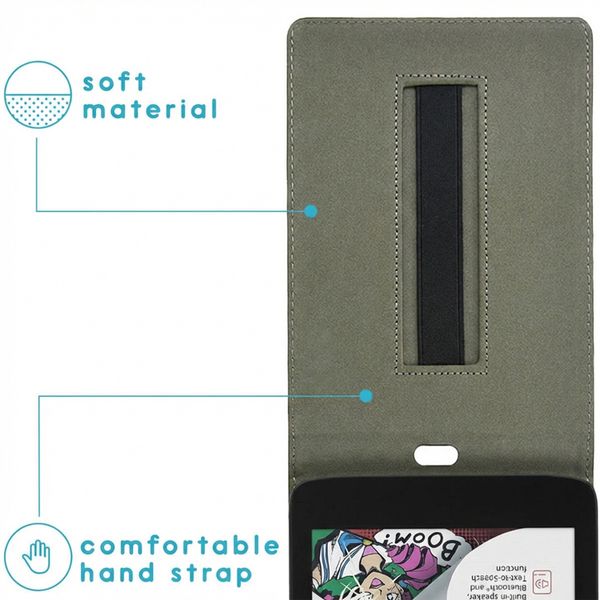 imoshion Stand Flipcase Pocketbook InkPad Color 3 / InkPad 4 - Dunkelblau