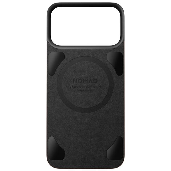 Nomad Magnetic Leather Backside Apple iPhone 18 Pro Max - Rustic Brown