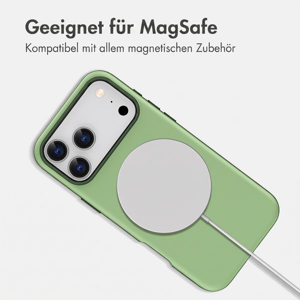 imoshion Color Backcover mit Thin MagSafe Ring Apple iPhone 17 Pro - Dunkelgrün