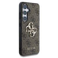 Guess 4G Metal Logo Back Cover für das Samsung Galaxy S25 - Brown