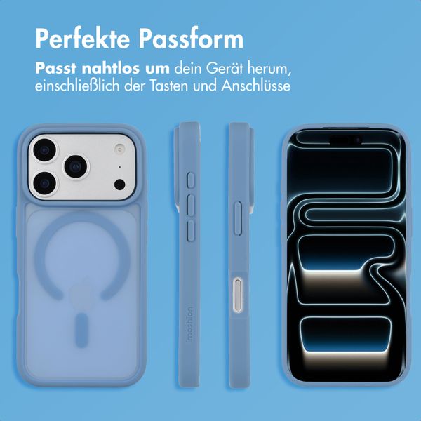 imoshion Color Guard Back Cover mit MagSafe Apple iPhone 17 Pro Max - Hellblau