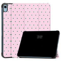 imoshion Design Trifold Klaphülle Apple iPad 11 (2025) 11 Zoll A16 / iPad 10 (2022) 10.9 Zoll - Happy Dots