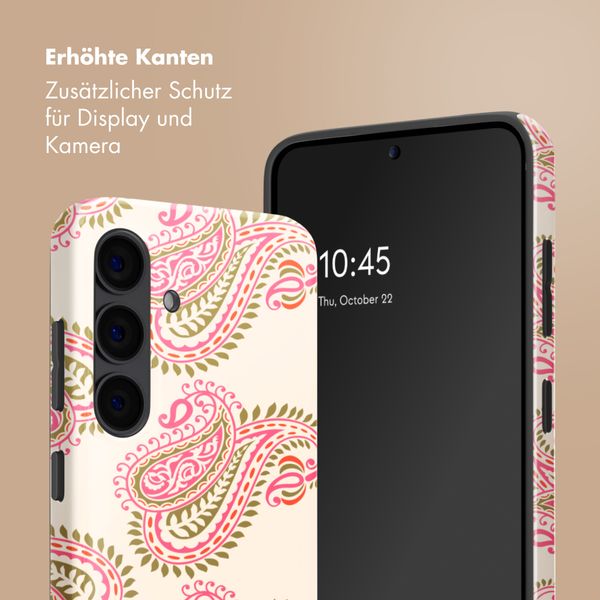 Selencia Vivid Back Cover Samsung Galaxy S24 - Paisley Blush
