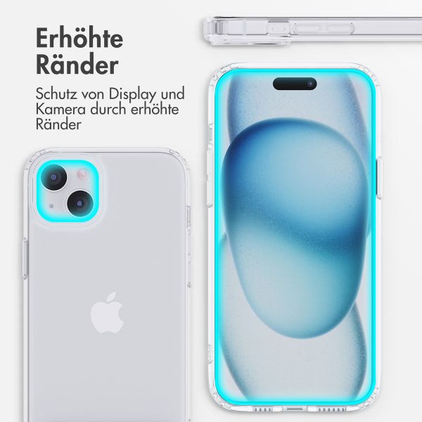 imoshion Back Cover mit Ständer Apple iPhone 15 Plus - Transparent