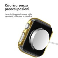 imoshion Full Cover glänzendes Hard Case Apple Watch 7 / 8 / 9 - 45 mm - Gold