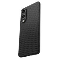 Spigen Liquid Air™ Backcover Samsung Galaxy S25 Edge - Schwarz